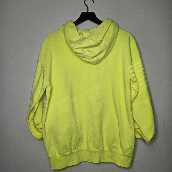 Talentless Neon Hoodie NWOT cursive logo Size Small - Picture 5 of 7